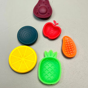 Silicone fidget stones