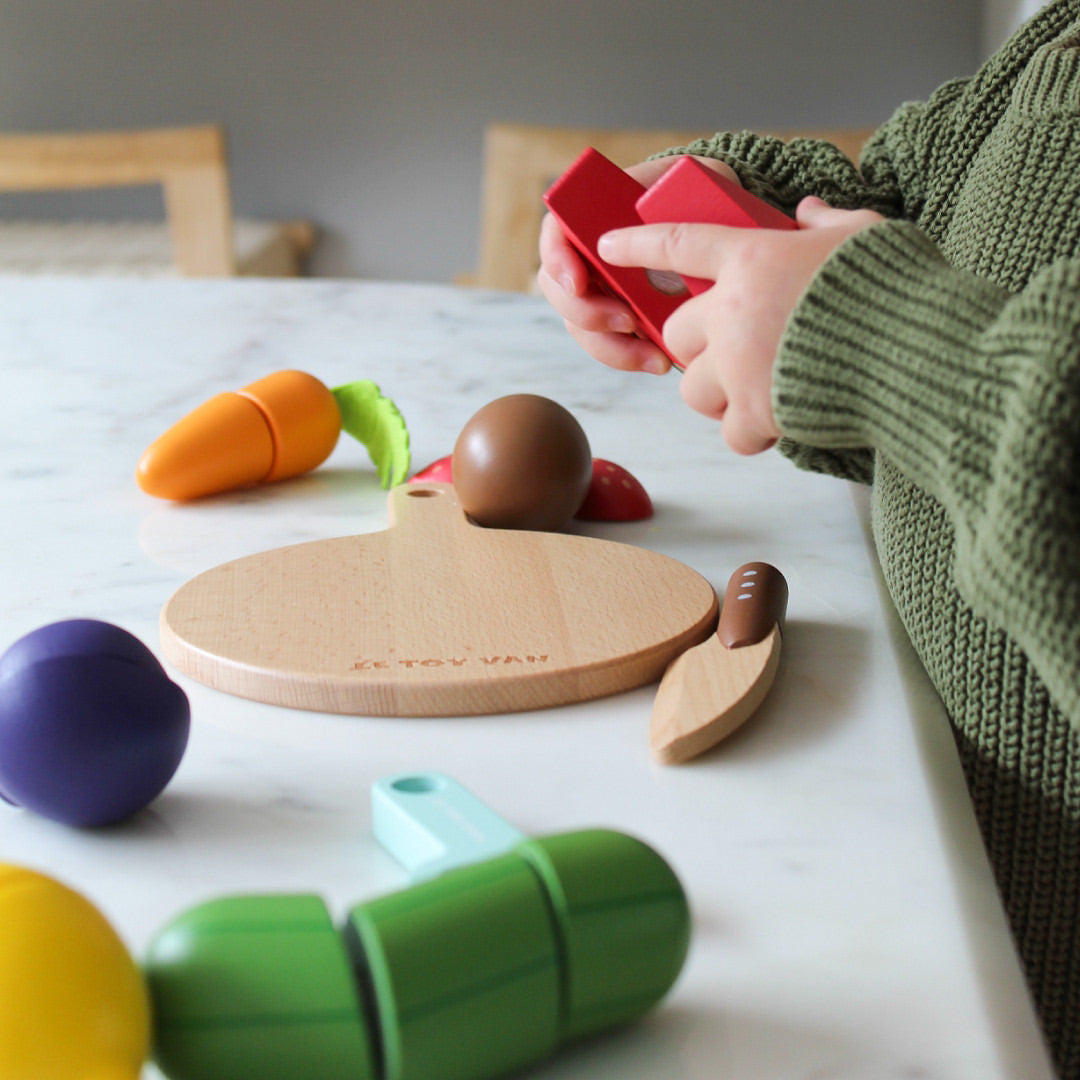 Wooden Play Food