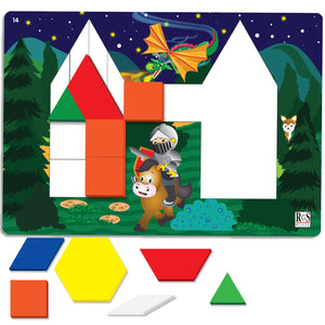 Pattern Blocks Shape Activity