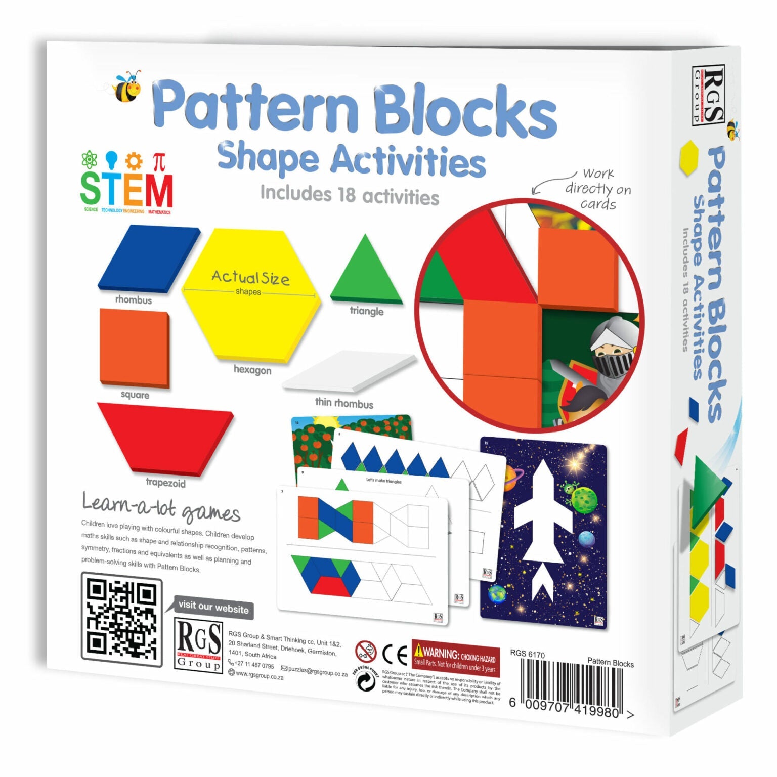Pattern Blocks Shape Activity