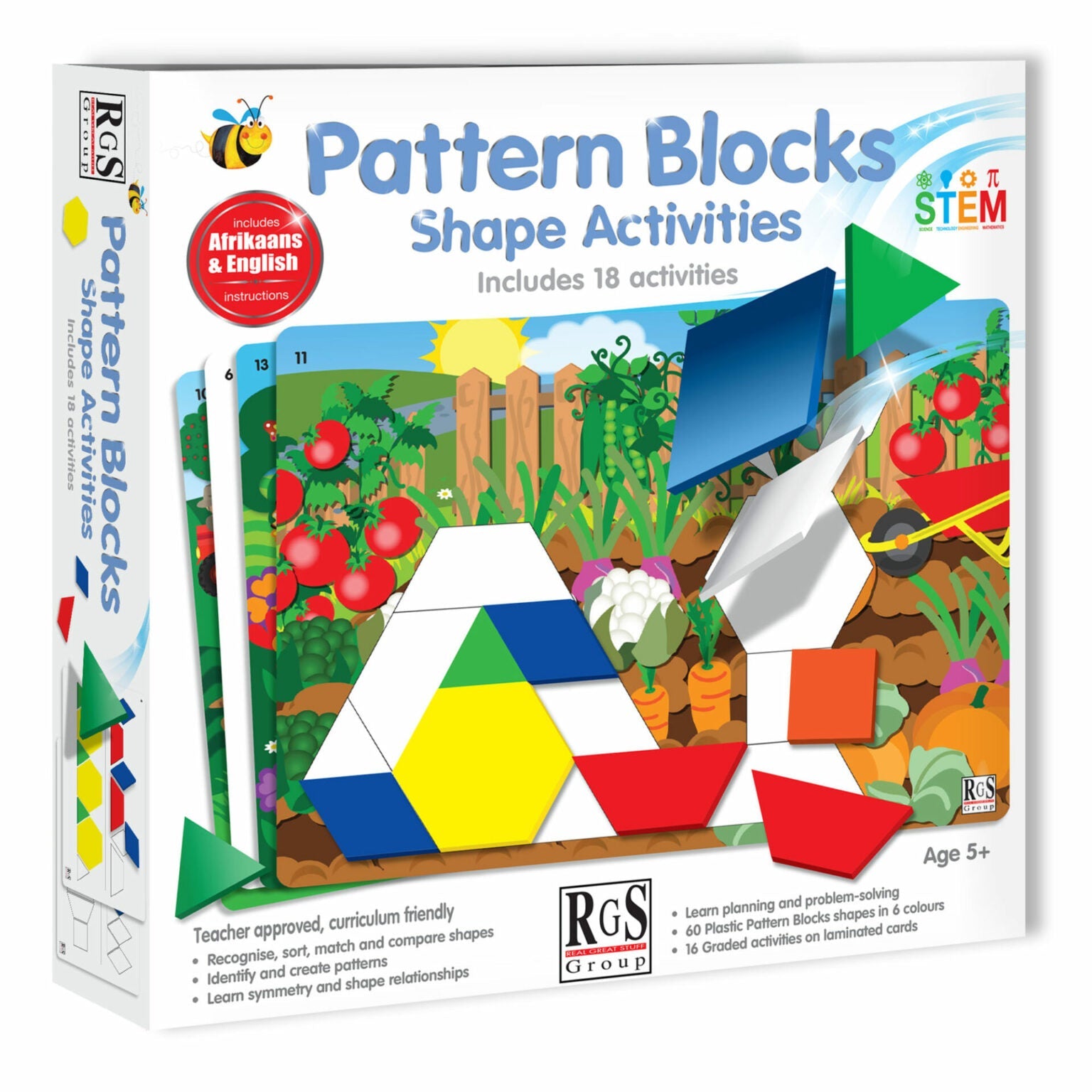 Pattern Blocks Shape Activity