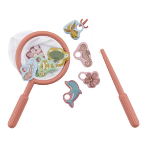 Little Dutch Bath Fishing Set Pink