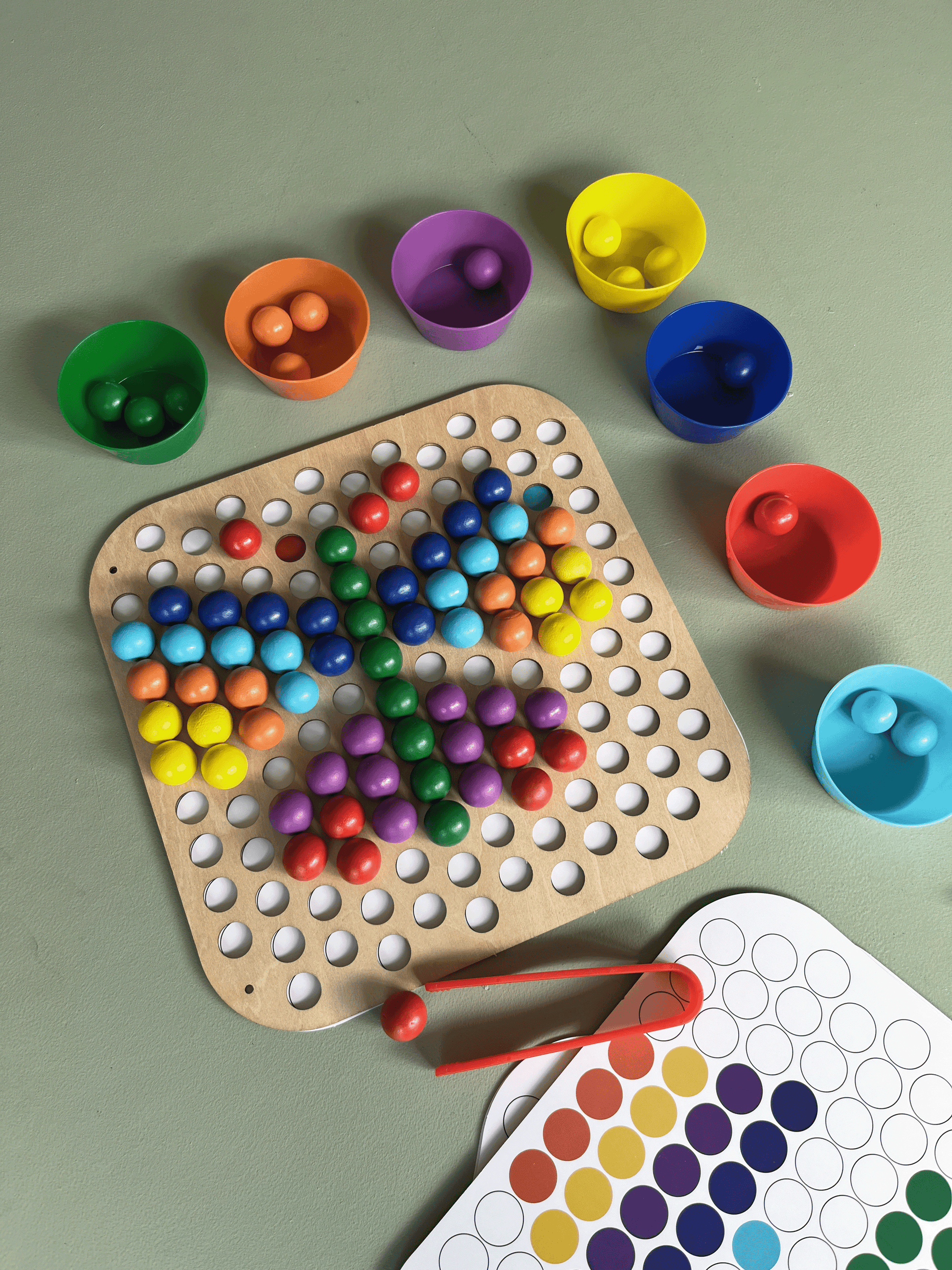 Fine Motor Beading Box