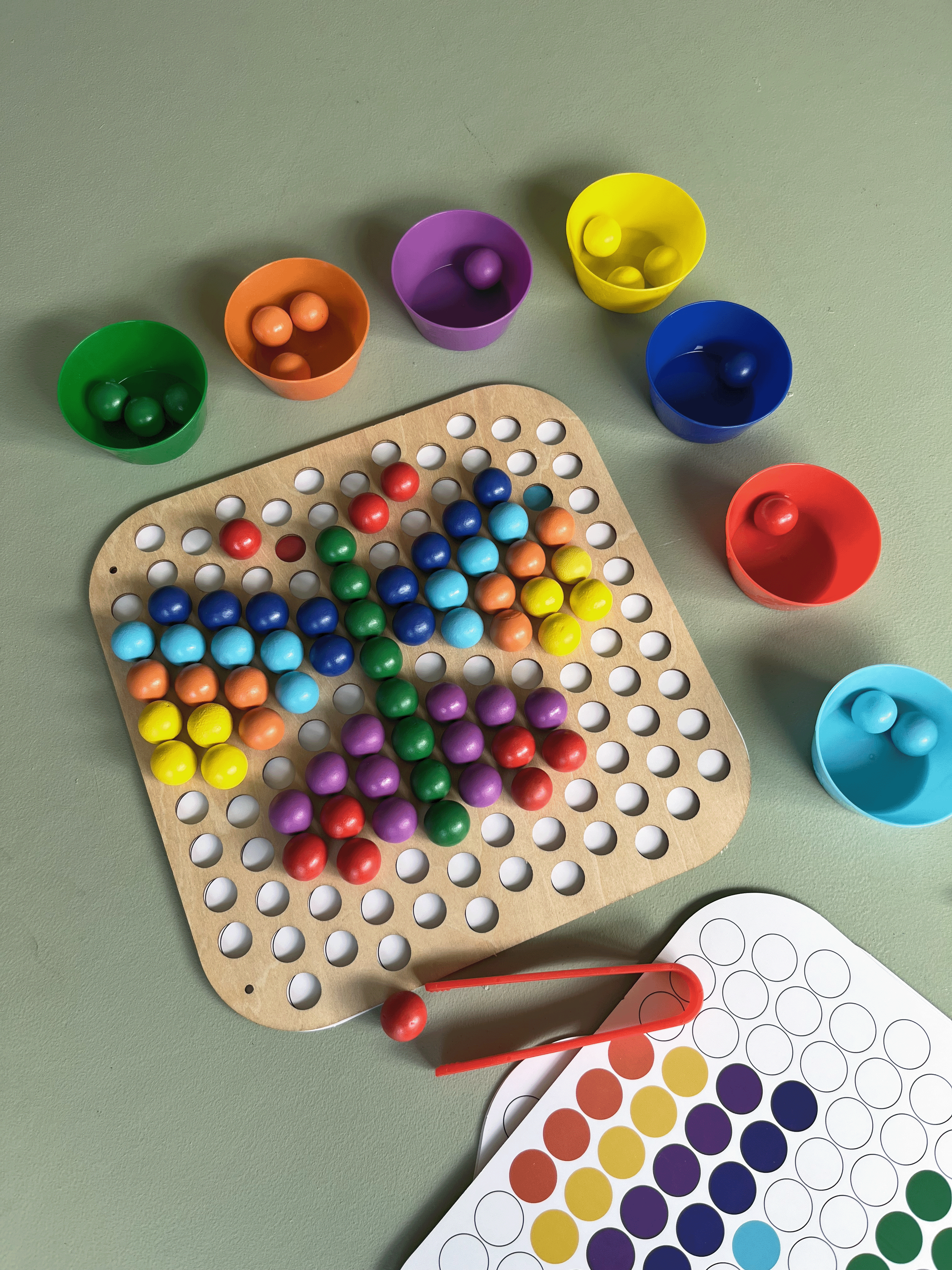 Fine Motor Beading Box