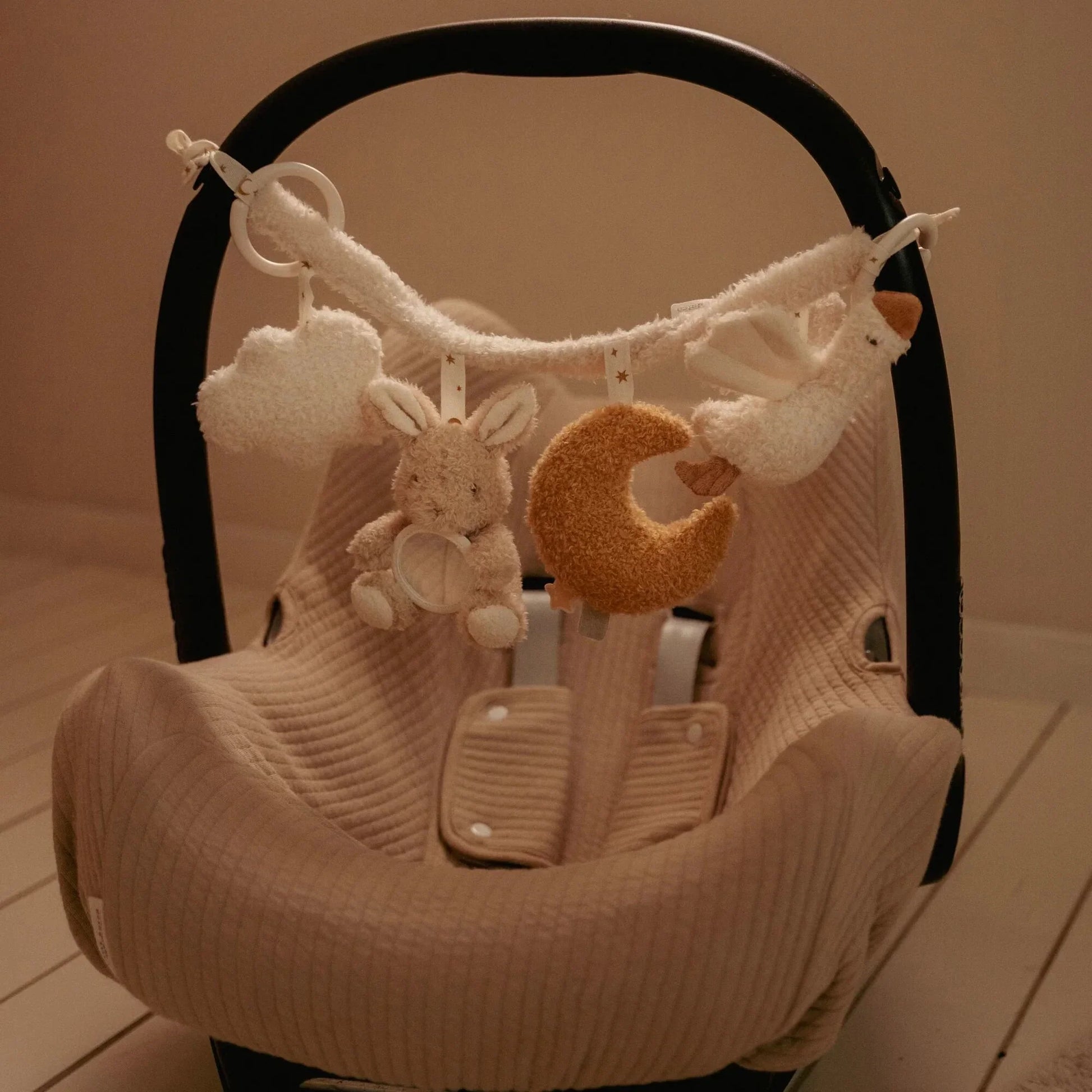 Little Dutch Car Tensioner - Beige (Newborn Naturals)
