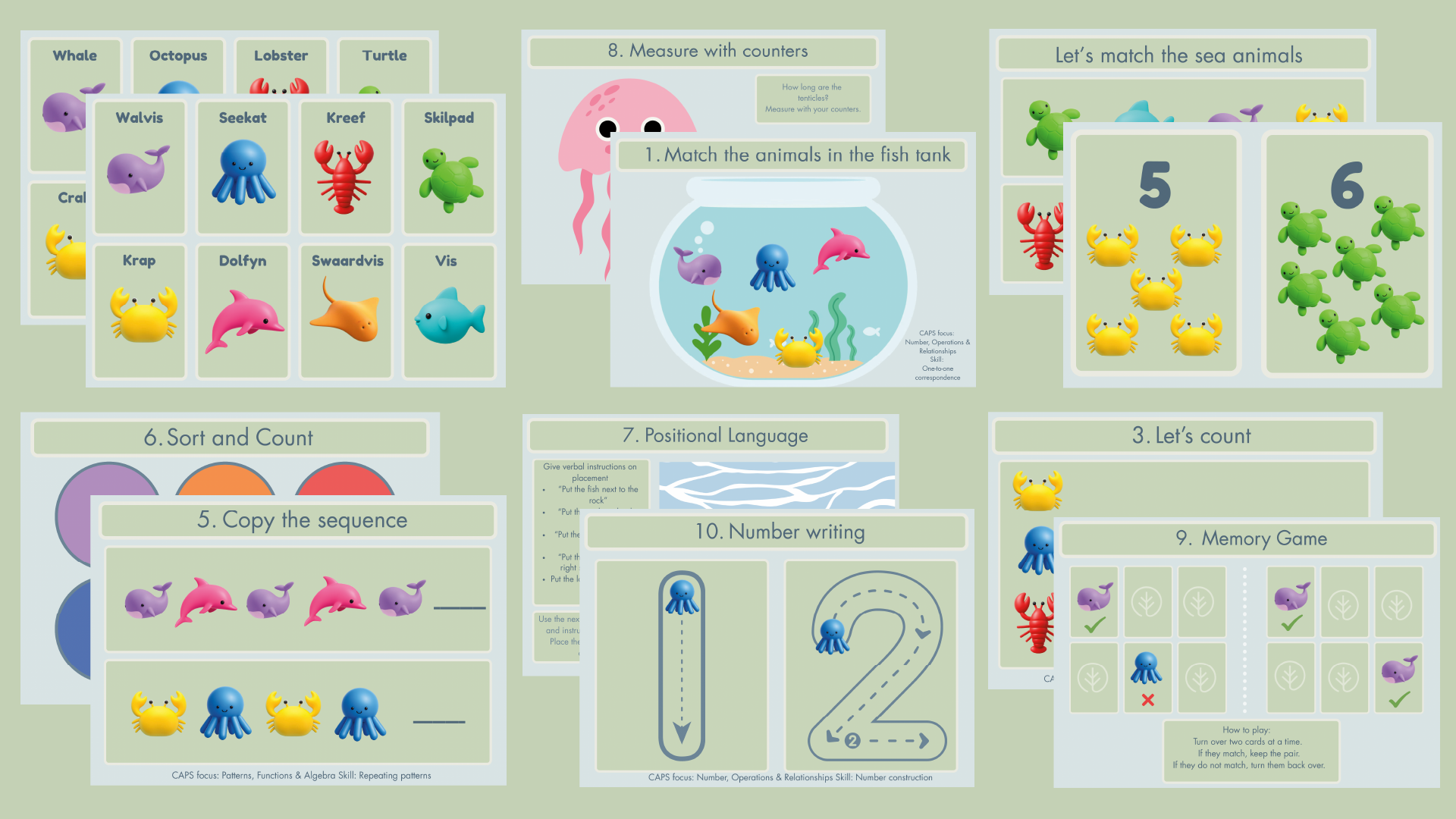 Counting & Sorting Sets