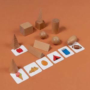 Wooden Geometric Solids