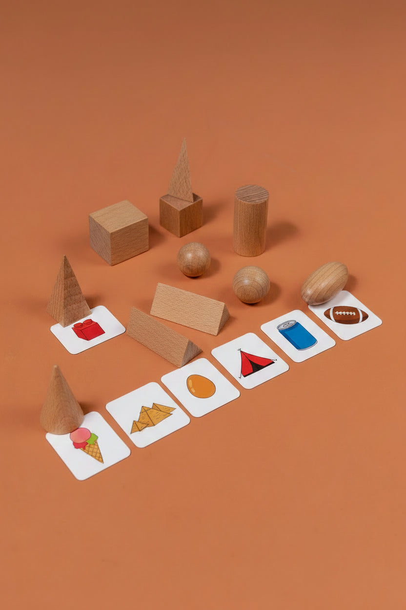 Wooden Geometric Solids
