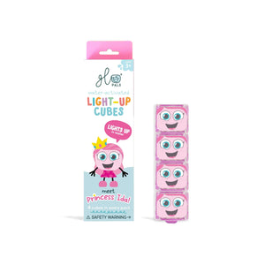 Glo Pals - Princess Ida Light-up Cubes (4pc)