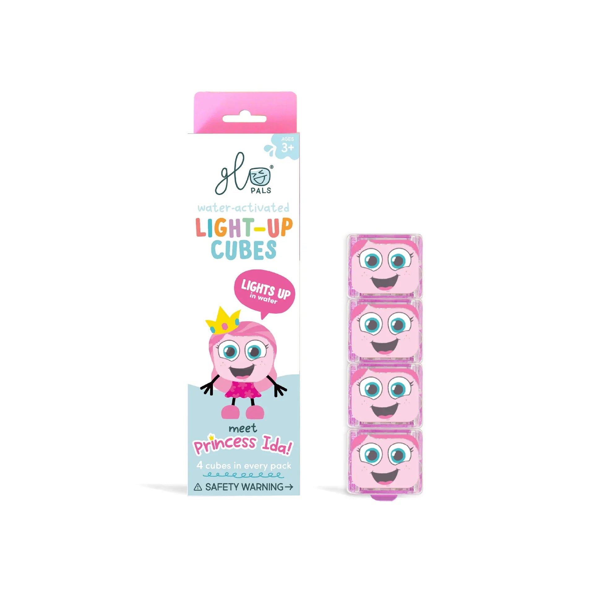 Glo Pals - Princess Ida Light-up Cubes (4pc)