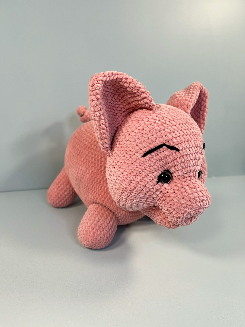 Porkchop the Crochet Pig