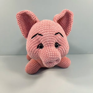Porkchop the Crochet Pig