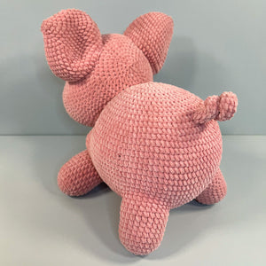 Porkchop the Crochet Pig