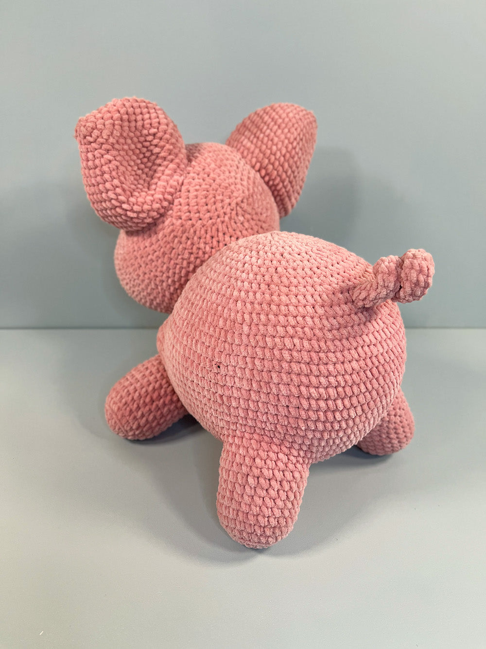 Porkchop the Crochet Pig