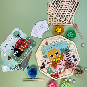Hexagon Fine Motor Beading