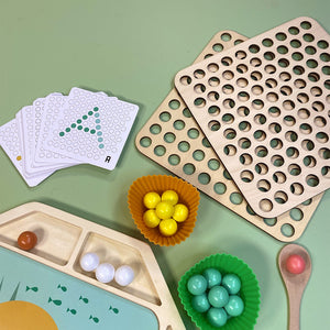 Hexagon Fine Motor Beading