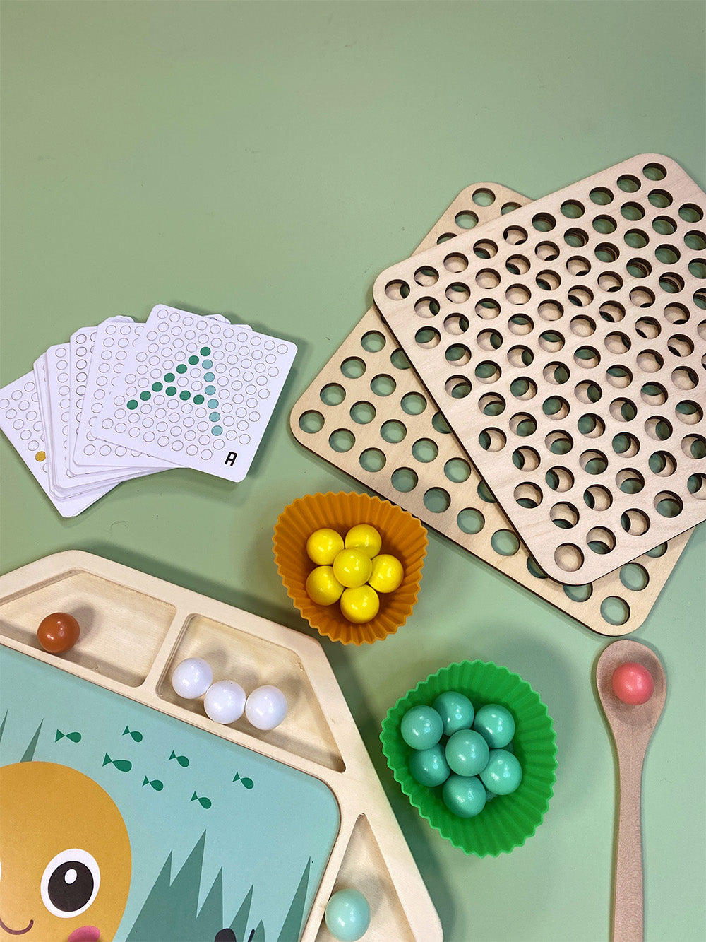 Hexagon Fine Motor Beading