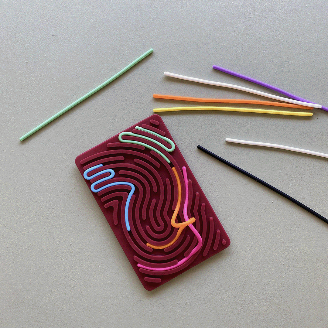 Double-Sided Silicone Sensory Board
