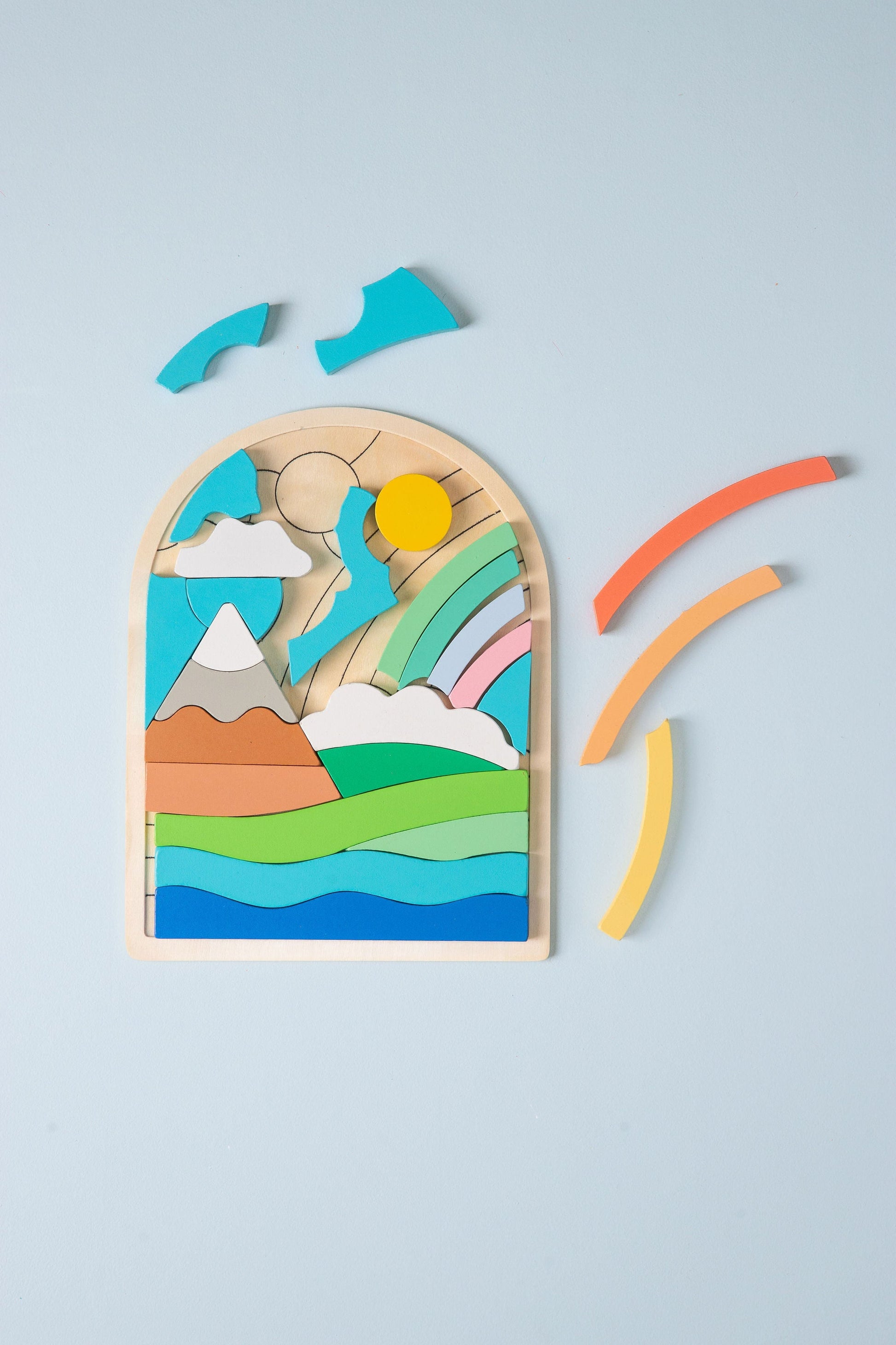 Shapes Board Puzzle