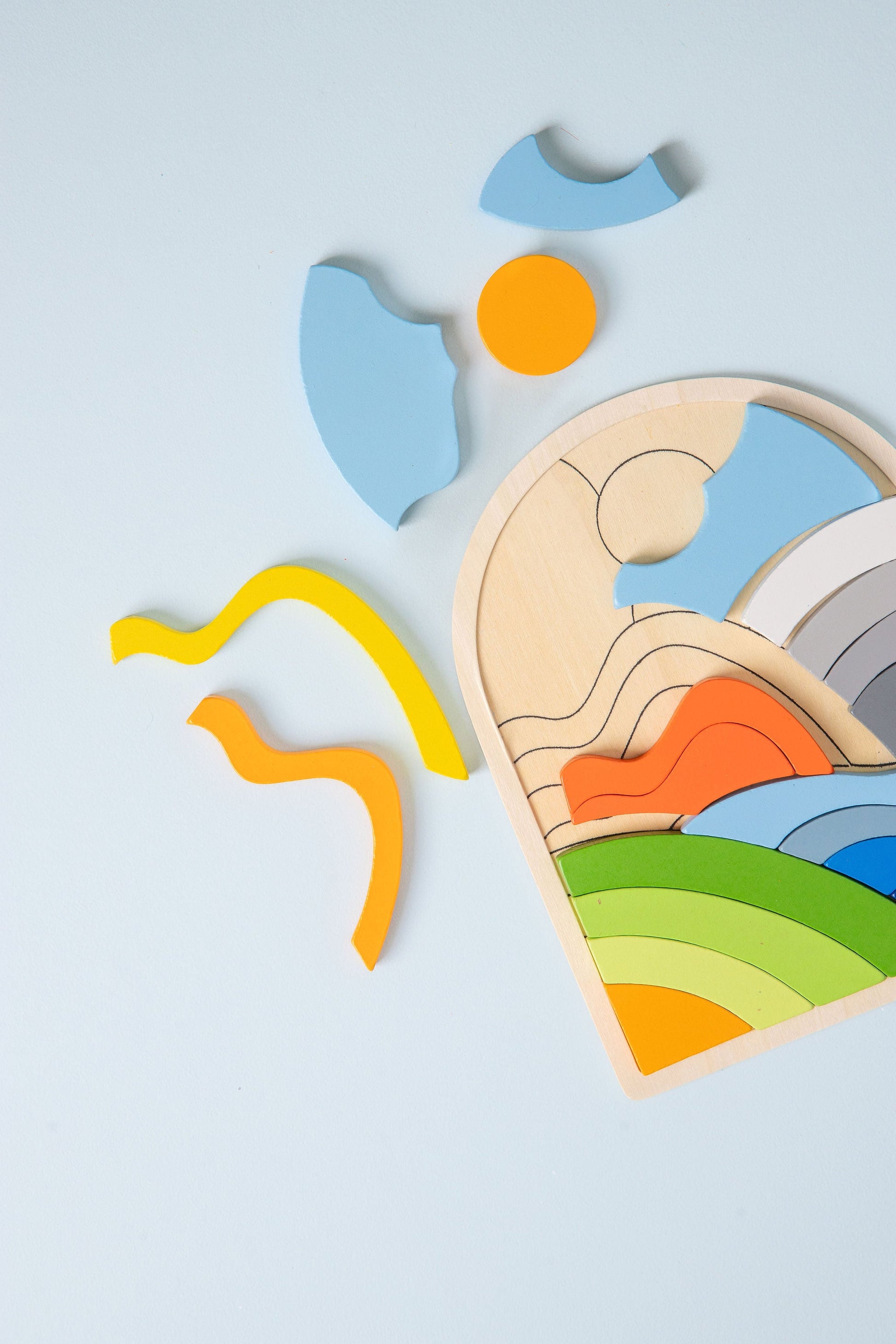 Shapes Board Puzzle