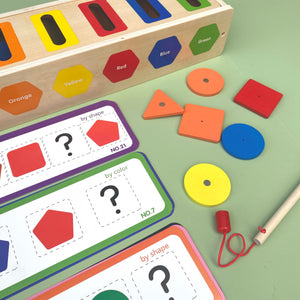 Magnetic Shapes and Colour Classification