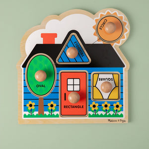 Jumbo Knob Puzzle: Shapes