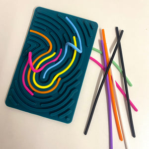 Double-Sided Silicone Sensory Board