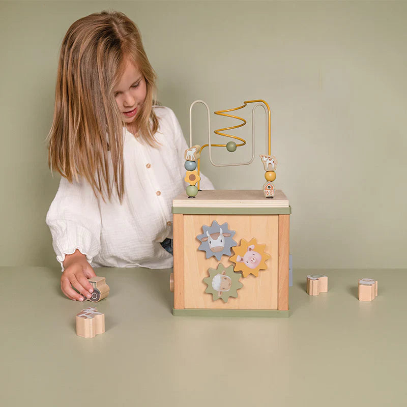 Little Dutch Activity Cube - LITTLE FARM