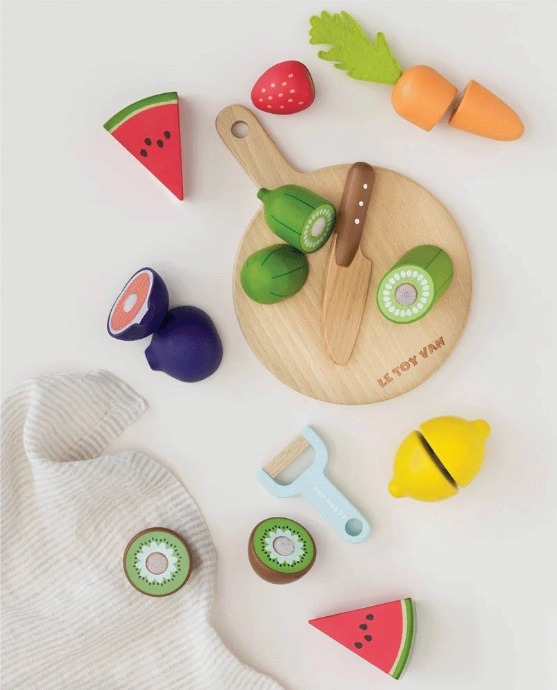 Wooden Play Food