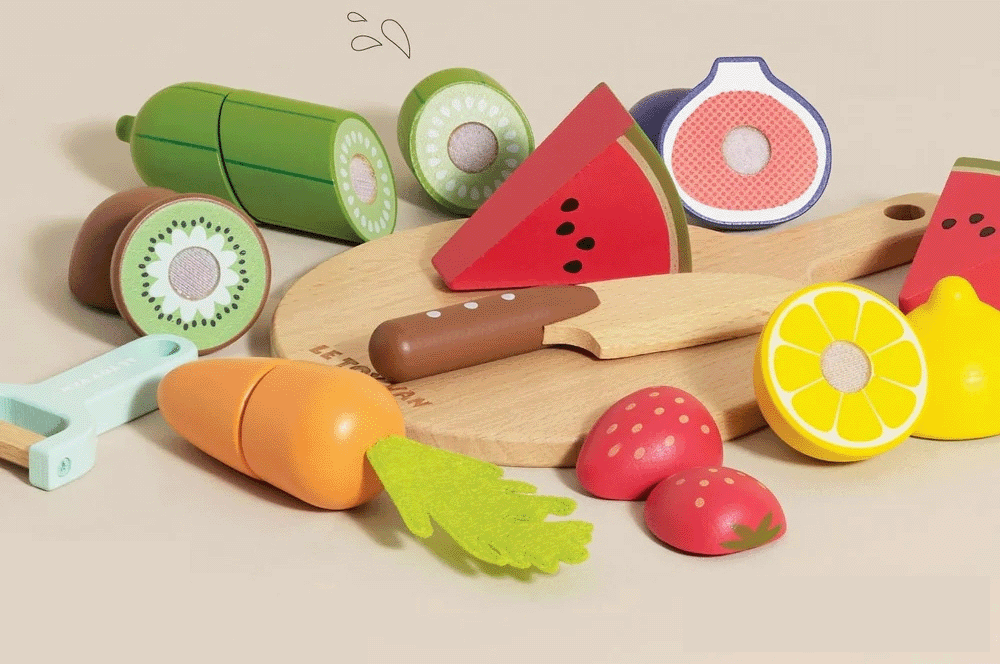 Wooden Play Food