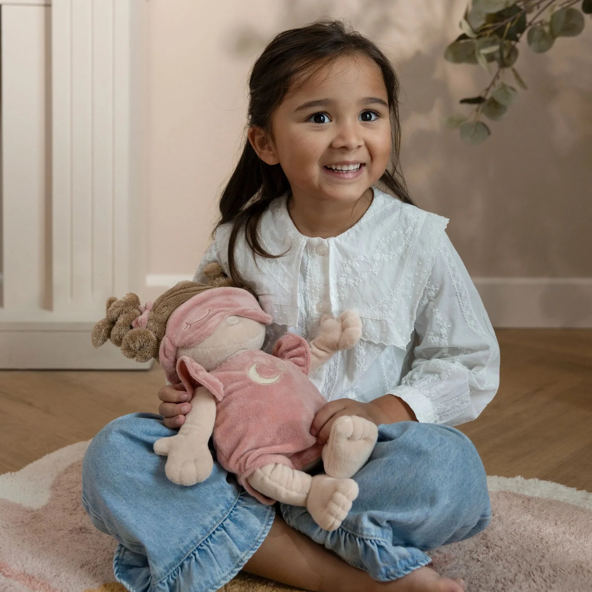Little Dutch Cuddle Baby Doll Rosa