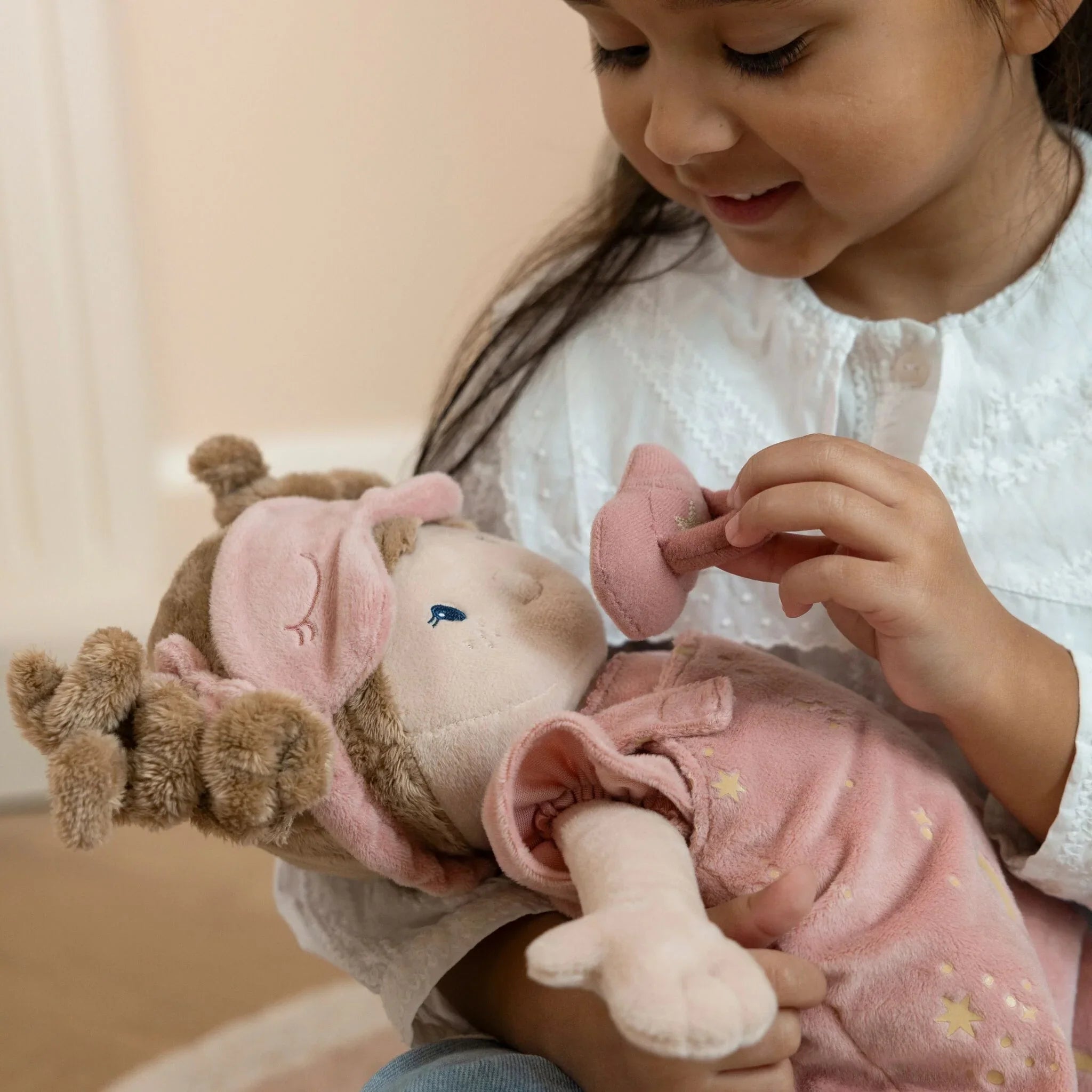 Little Dutch Cuddle Baby Doll Rosa