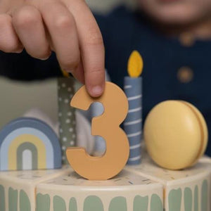 Little Dutch Birthday Cake Blue