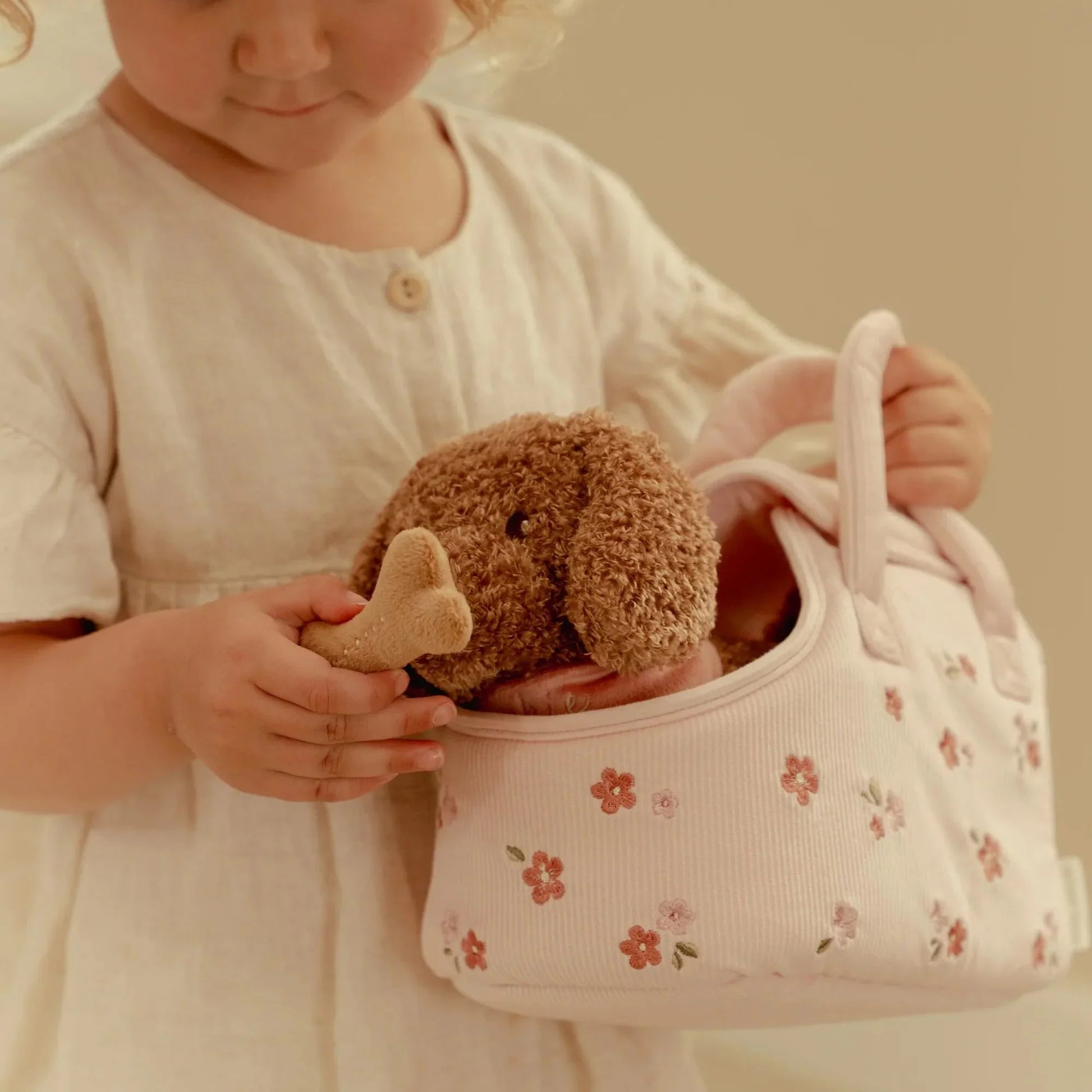 Little Dutch Cuddle dog in Bag