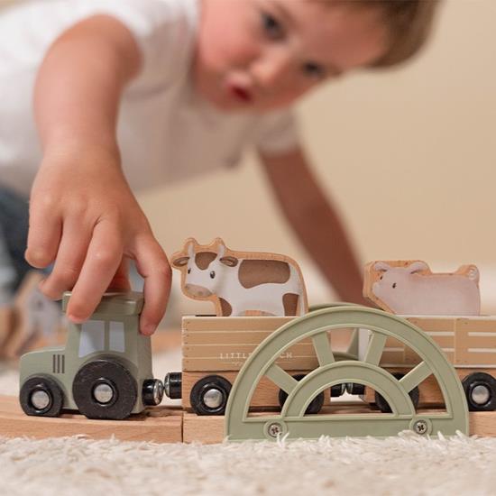 Little Dutch Wooden Train Track Little Farm