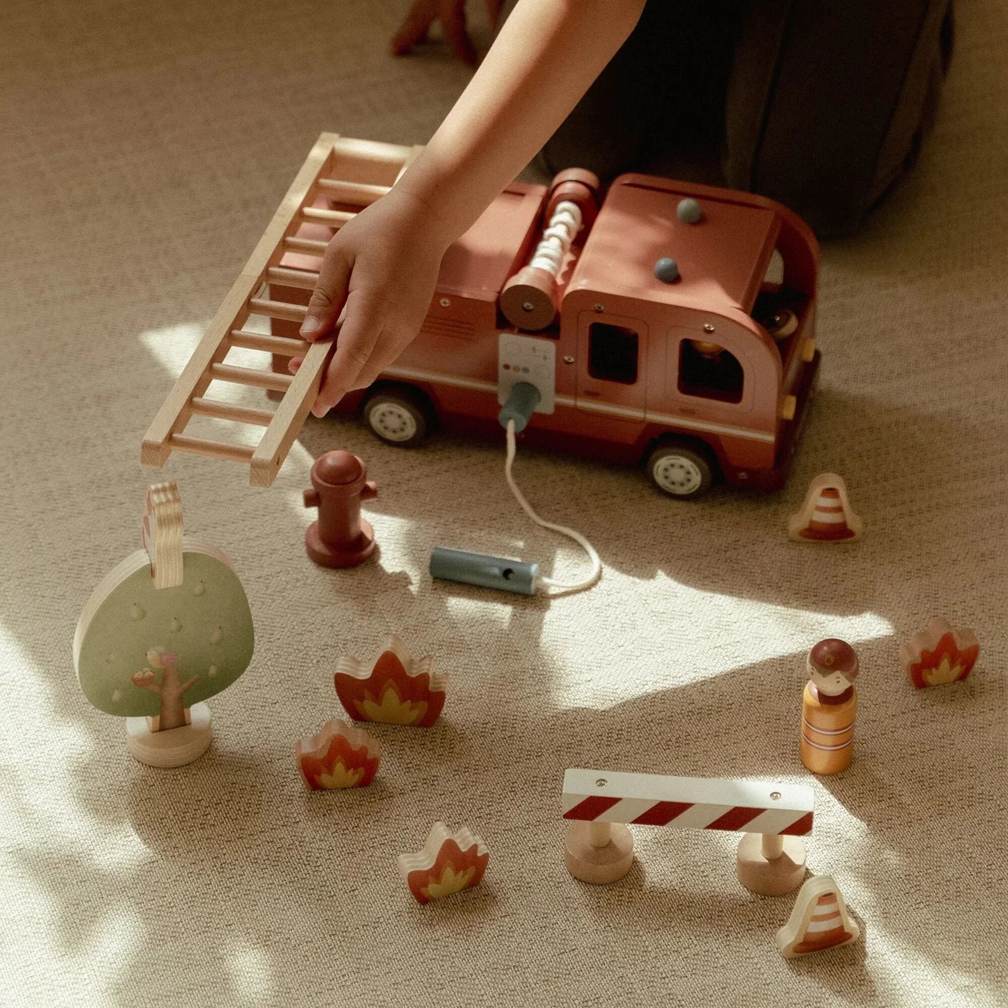 Little Dutch Fire Truck Set