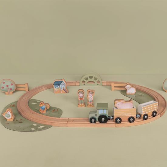Little Dutch Wooden Train Track Little Farm