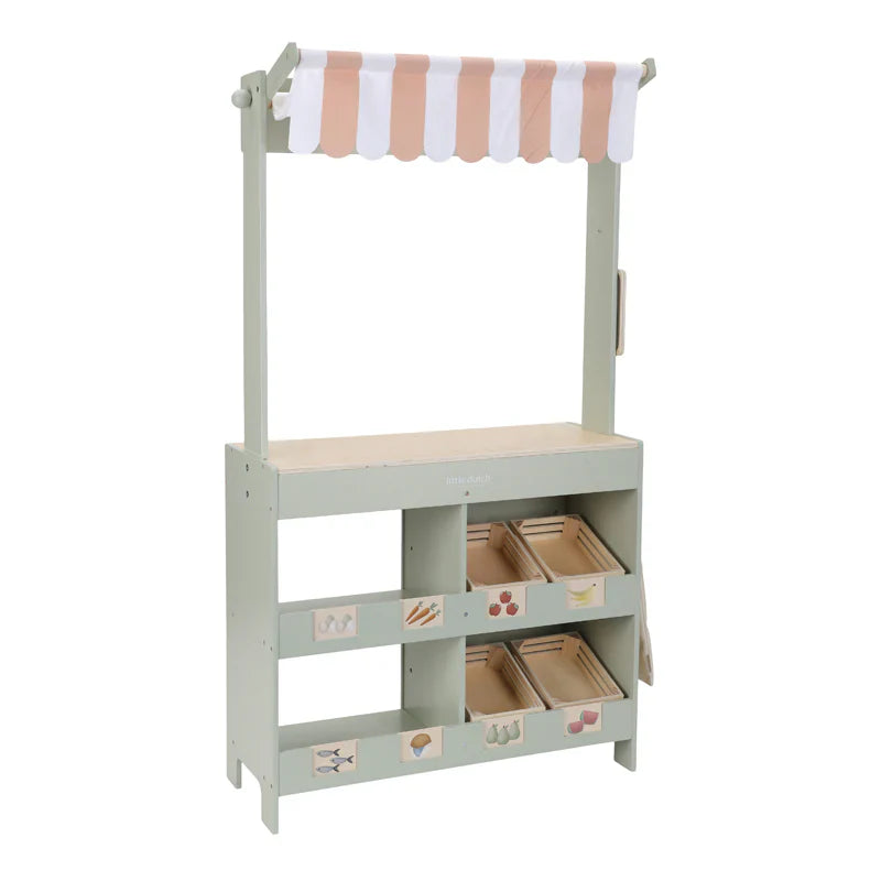 LIttle Dutch Wooden Market Stall