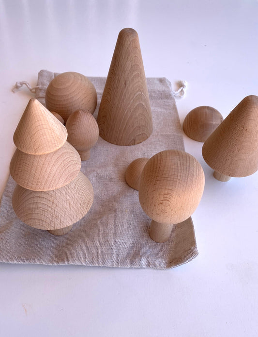 Natural Beechwood Trees