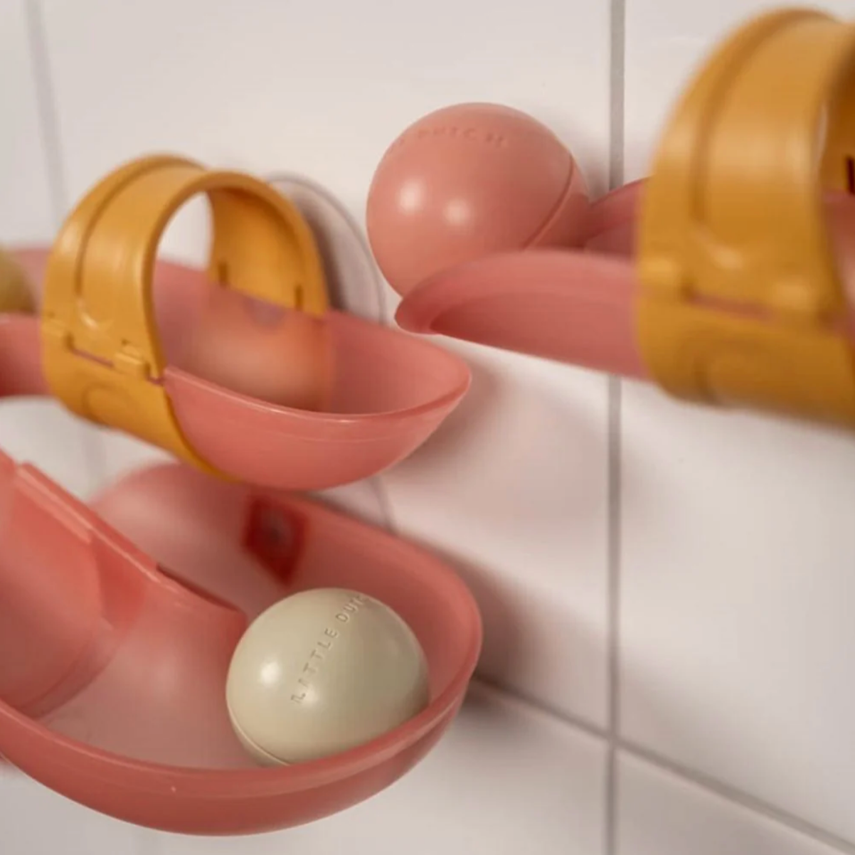 Little Dutch Bath Ball Track - Pink