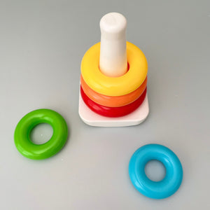 Rainbow Stacking Rings