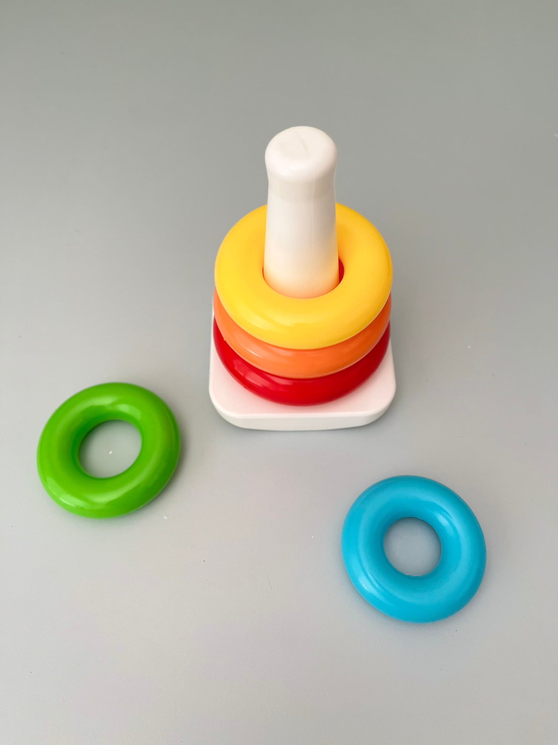 Rainbow Stacking Rings