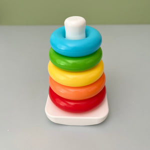 Rainbow Stacking Rings