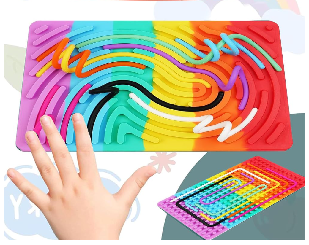 Double-Sided Silicone Sensory Board
