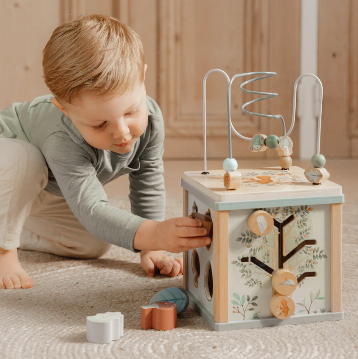 Little Dutch Activity Cube - FOREST FRIENDS