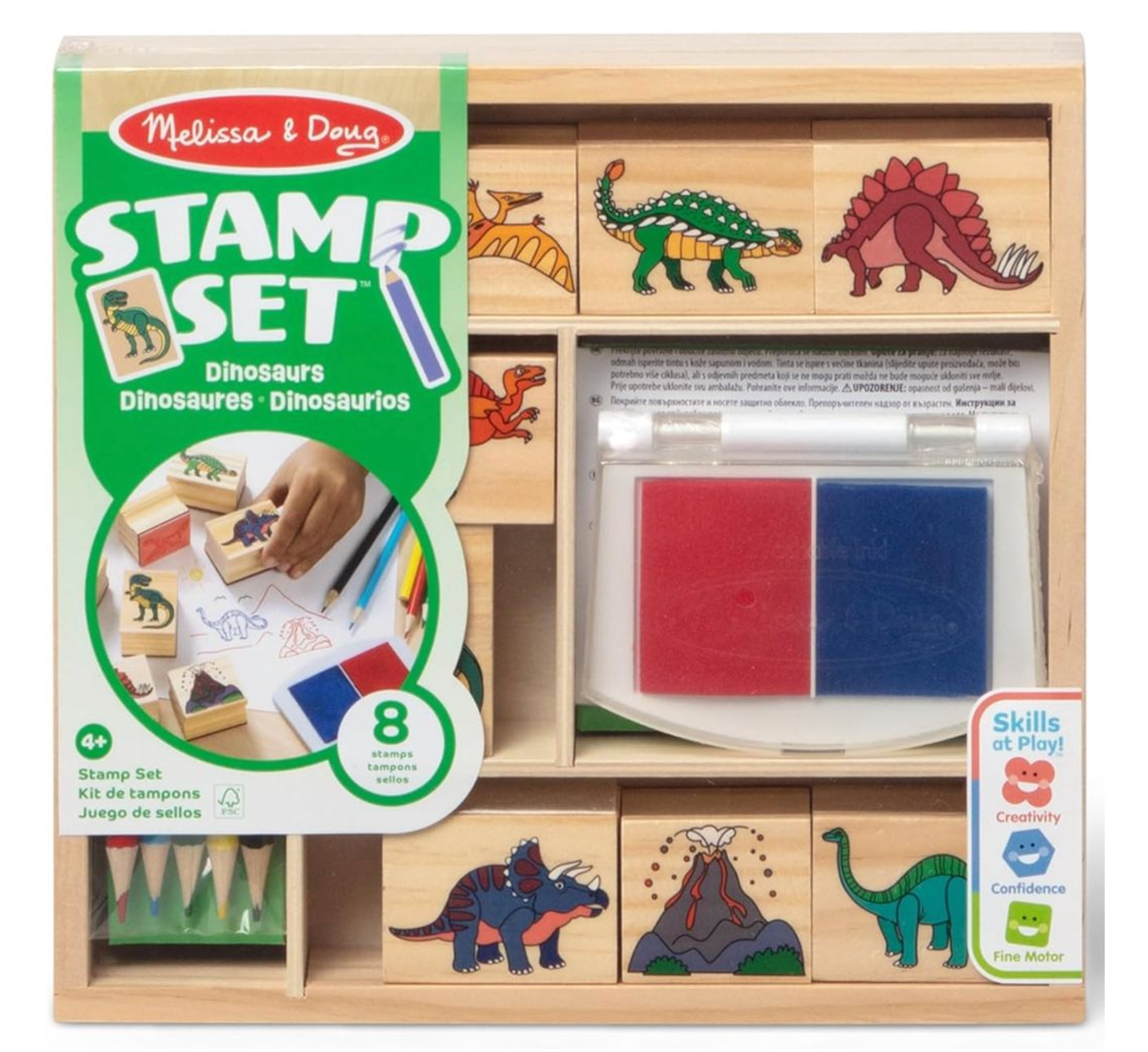Dinosaur Stamp Set