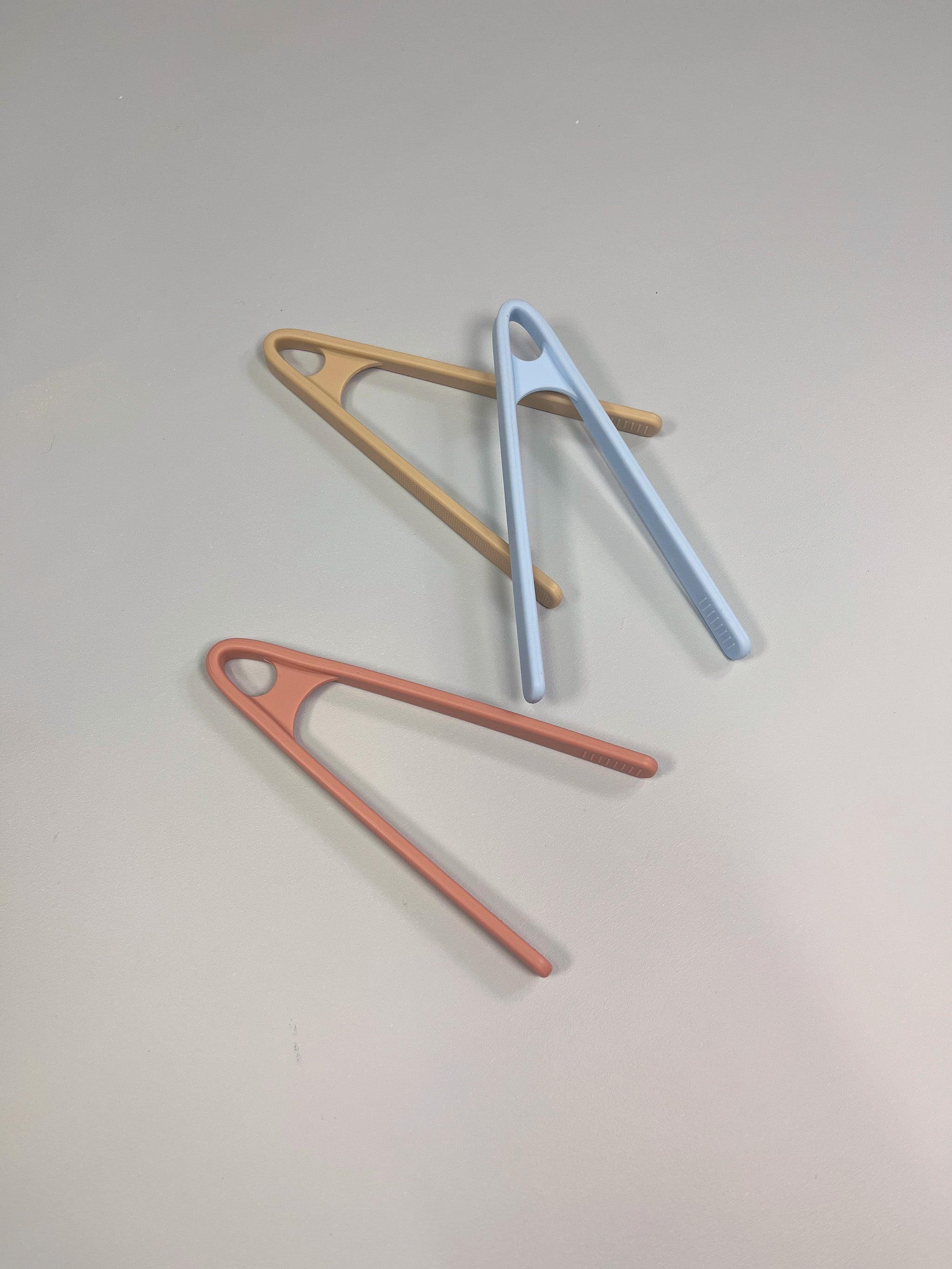 3Pc Silicone Tweezer Set