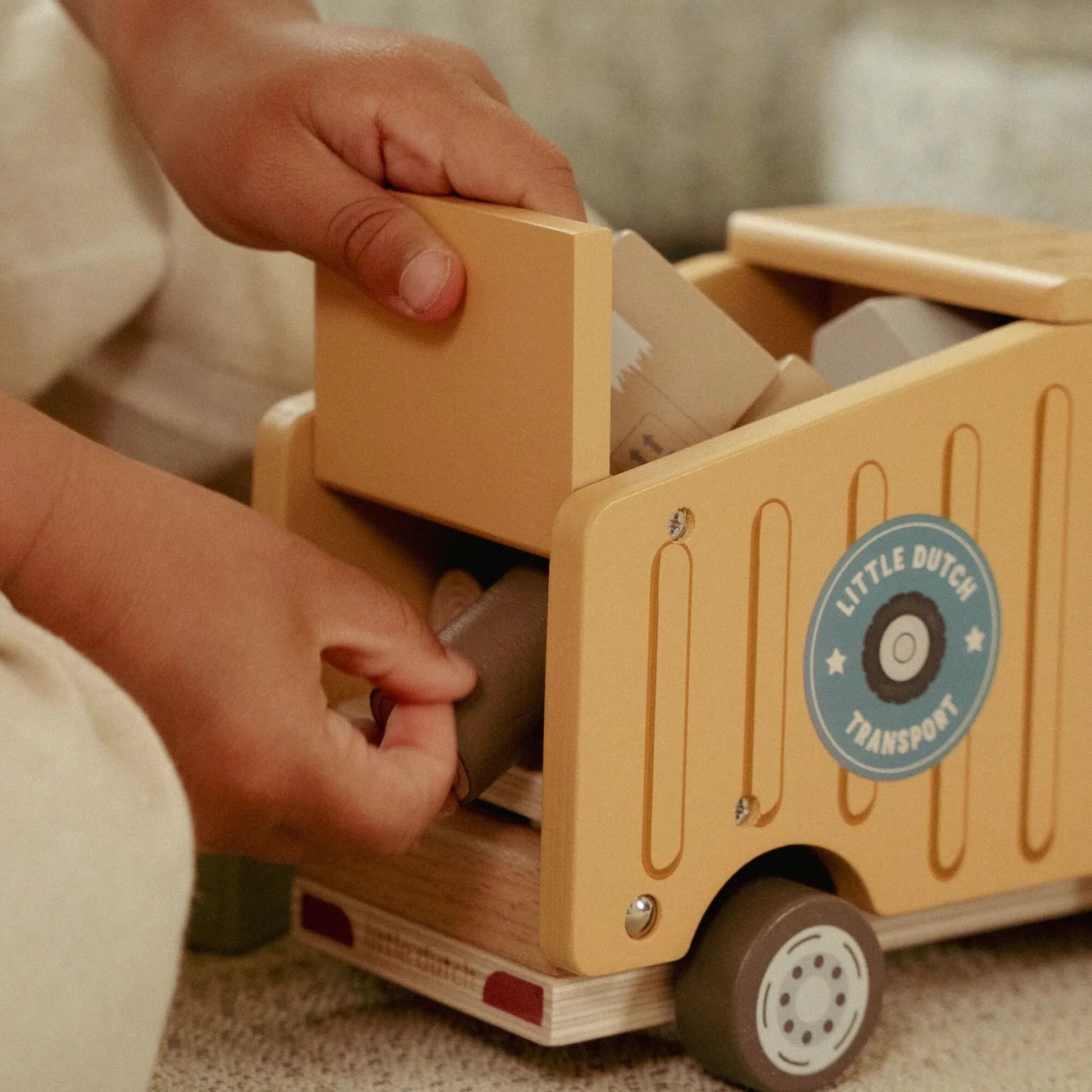 Little Dutch Dump Truck Set
