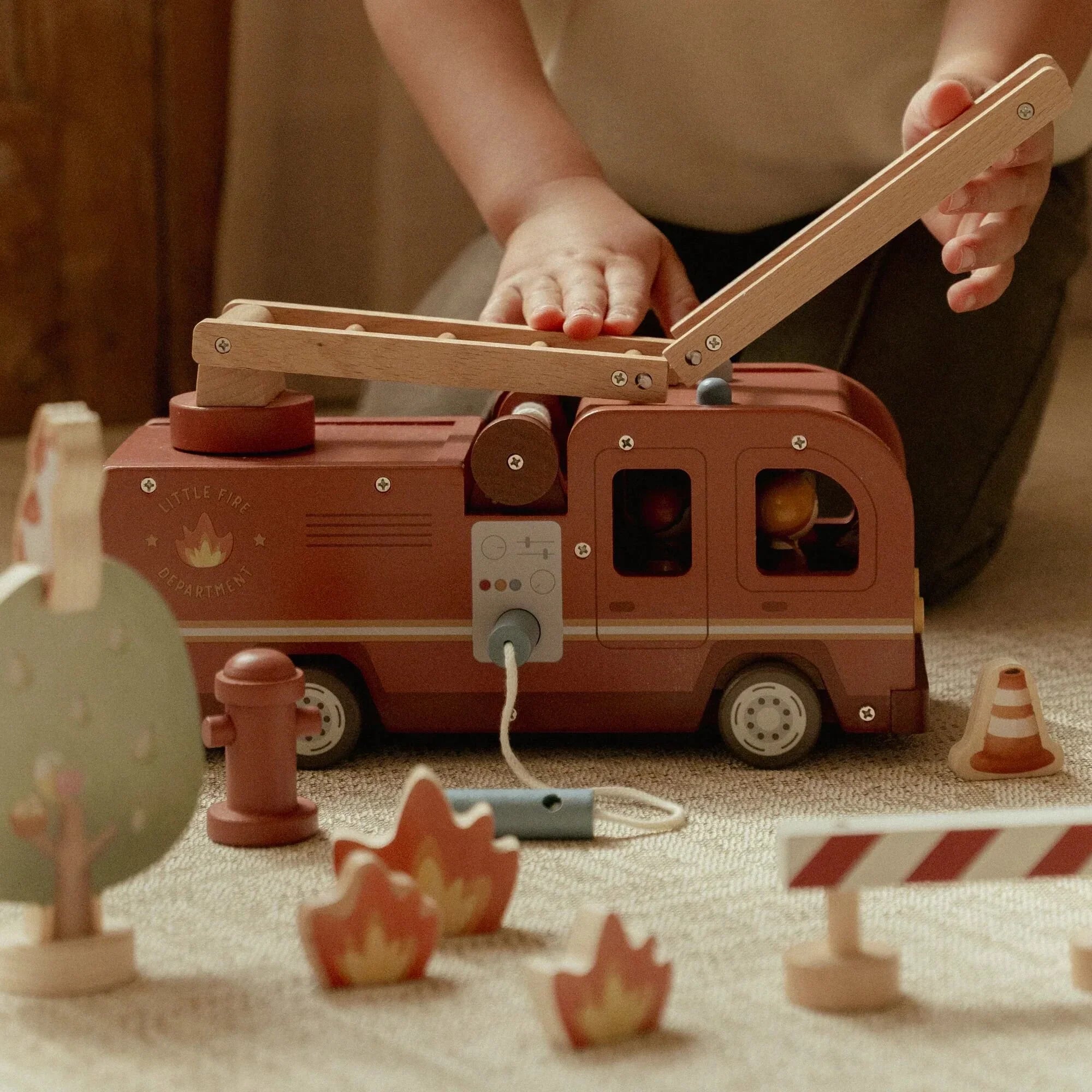 Little Dutch Fire Truck Set