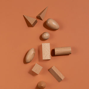 Wooden Geometric Solids